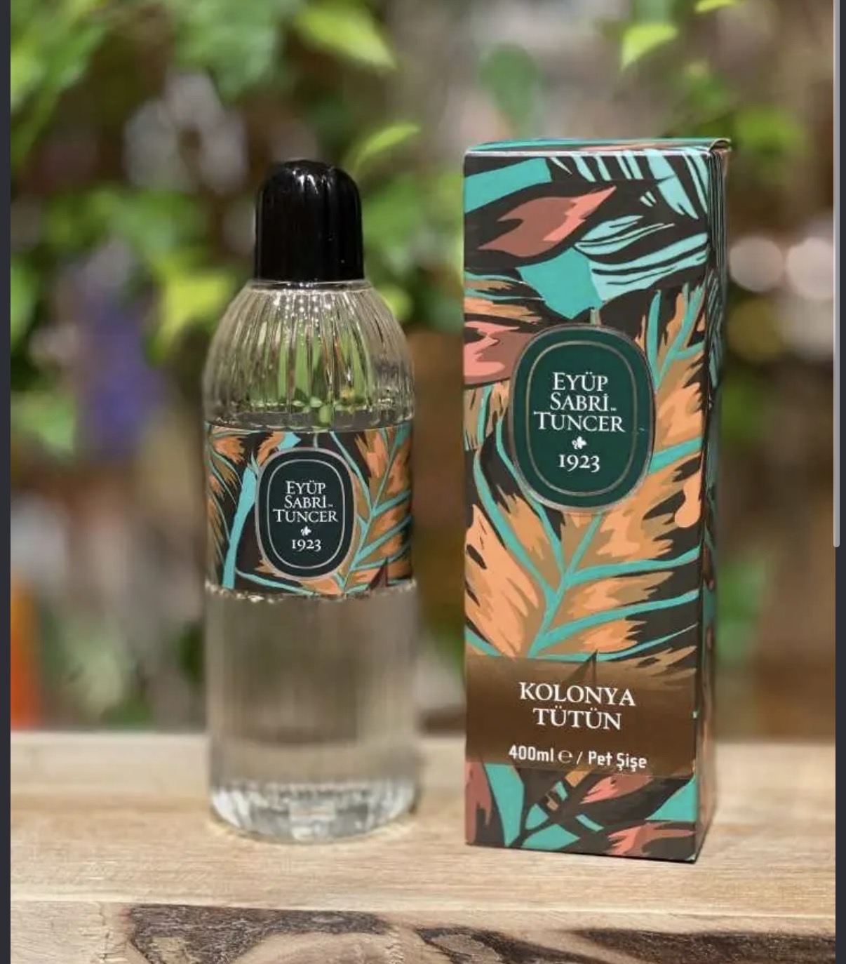 Eyüp Sabri Tuncer tobacco cologne